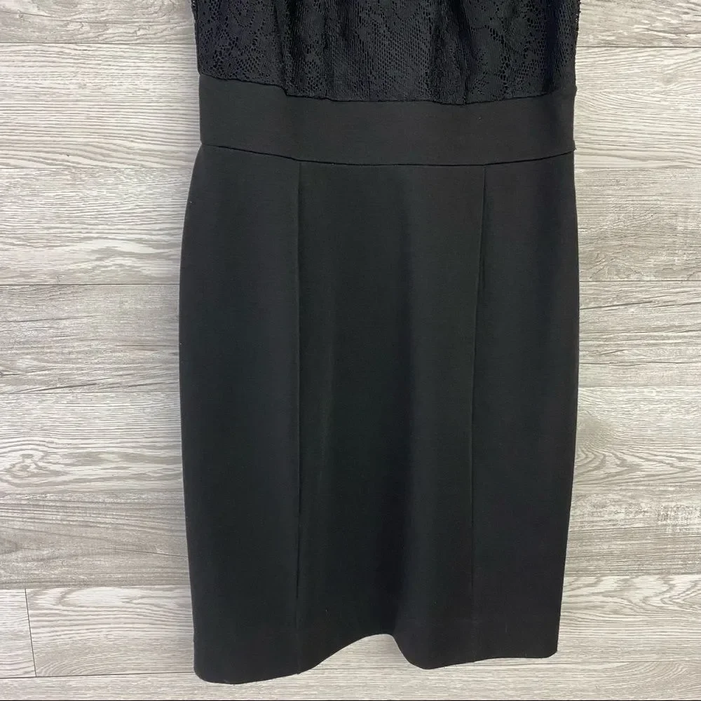 Rhapsody Black Sleeveless Dress